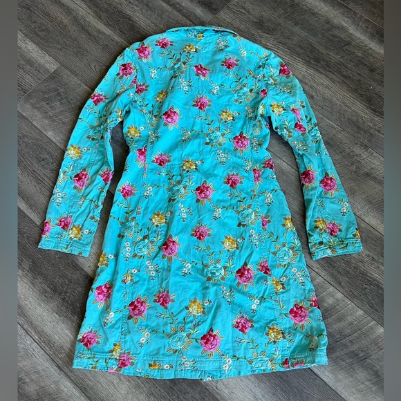 Johnny Was Embroidered Coat - Picture 3 of 5